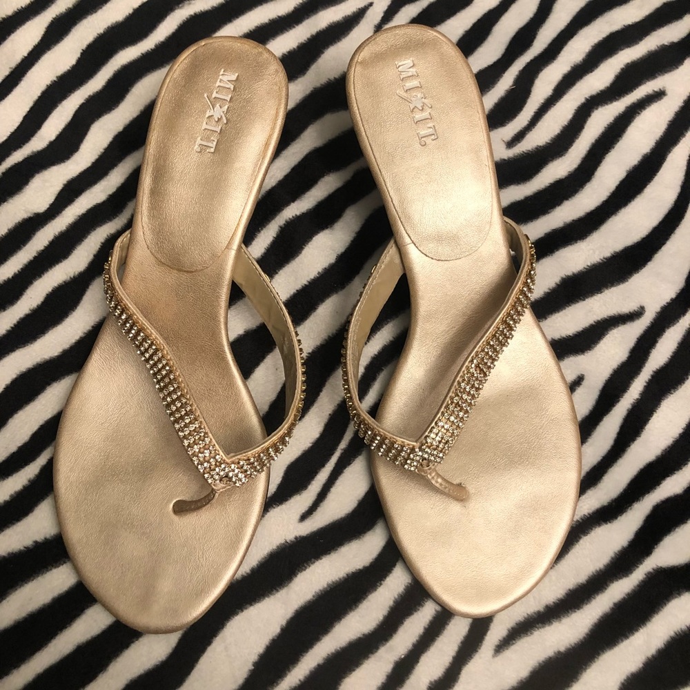 Mixit Bling Heels Champagne / Goldish